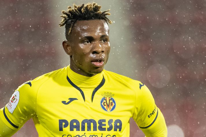 Samuel Chukwueze er mjög spennandi leikmaður sem er fæddur árið 1999. Skiptir hann úr gulu í rautt í sumar?