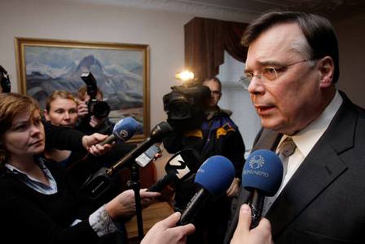 Geir Haarde forsætisráðherra.