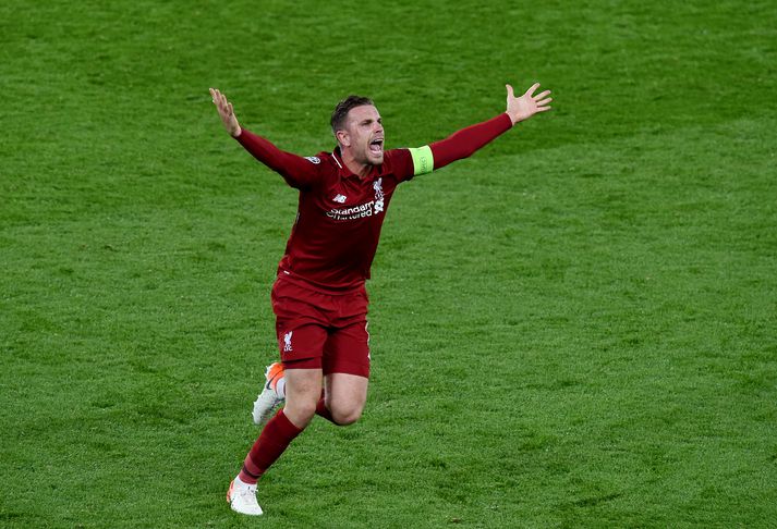 Henderson í leiknum fræga gegn Barcelona.