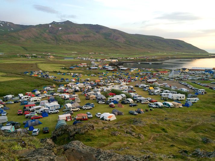 Tjaldsvæðið á Borgarfirði eystri. Myndin er úr safni. 