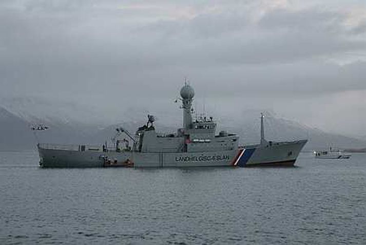Varðskip Landhelgisgæslunnar. 