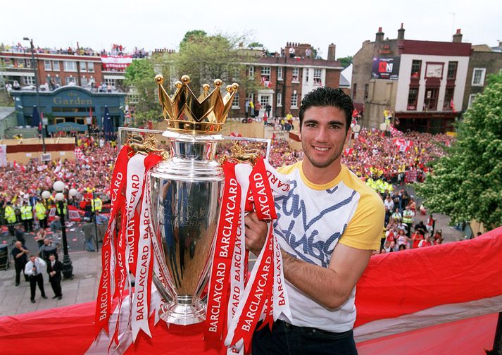 José Antonio Reyes var hluti af ósigruðum Englandsmeisturum Arsenal 2003-04.