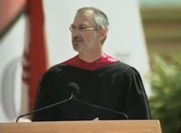 Ávarpið þykir fullt andagiftar og bera vitni um ástríðu Jobs.