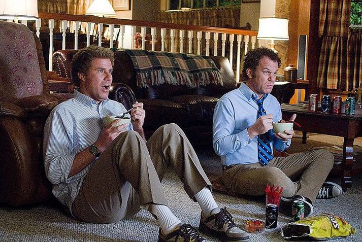 Litlir í anda Reilly og Ferrell leika stjúbræðurna óborganlegu í Stepbrothers.