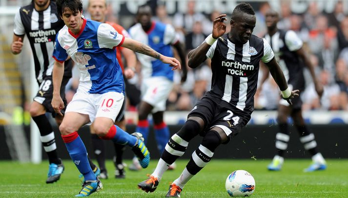 Cheick Tiote í leik með Newcastle