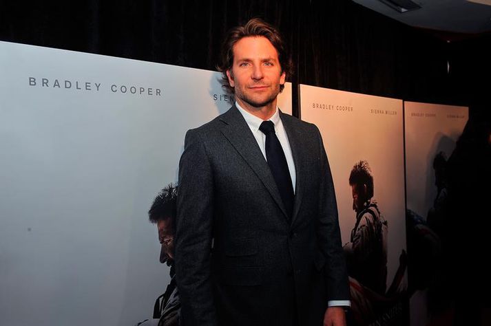 Bradley Cooper virðist vera búinn að losa sig við eitthvað af þessum 20 kílóum sem hann bætti á sig fyrir American Sniper.