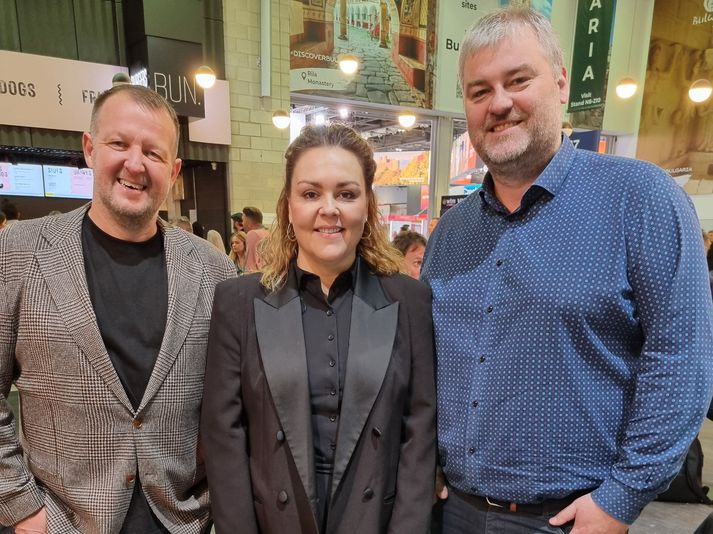 Eigendur Tango Travel. Þór Bæring Ólafsson, Ingibjörg Elsa Eysteinsdóttir og Bragi Hinrik Magnússon.