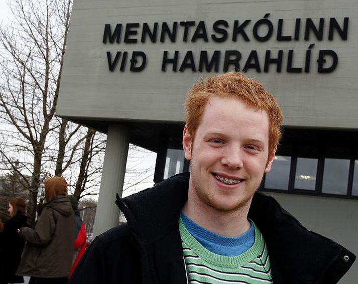 Hannes Daði er yngsti útvarpsmaður Íslandssögunnar og meira að segja í allri veröldinni.fréttablaðið/gva