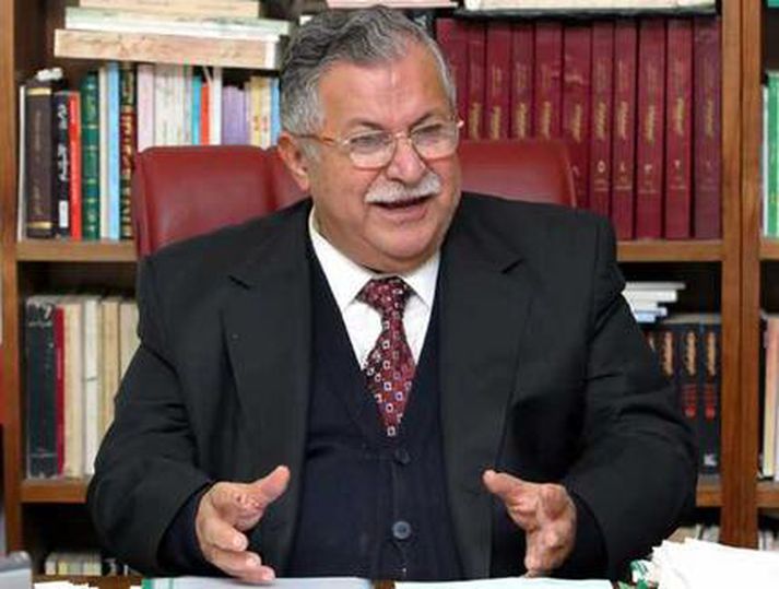 Jalal Talabani, forseti Íraks.