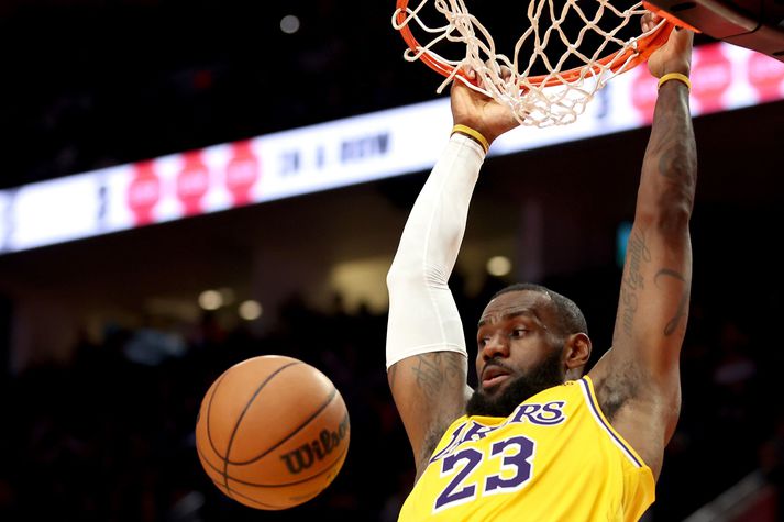 LeBron James og félagar í Los Angeles Lakers hafa verið að spila vel að undanförnu.