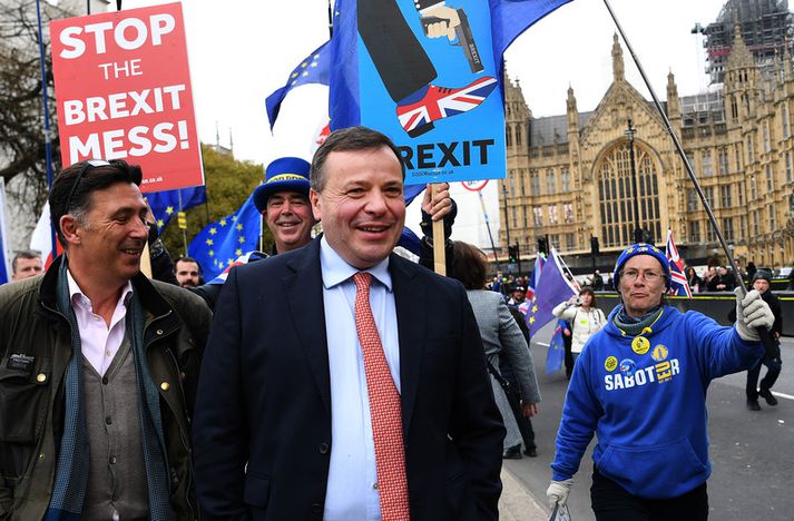 Arron Banks, umdeildi auðkýfingurinn sem fjármagnaði Leave.EU.