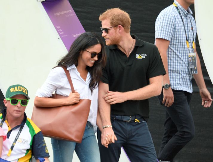 Meghan og Harry mættu saman á Invictus-leikana í Toronto í síðasta mánuði.