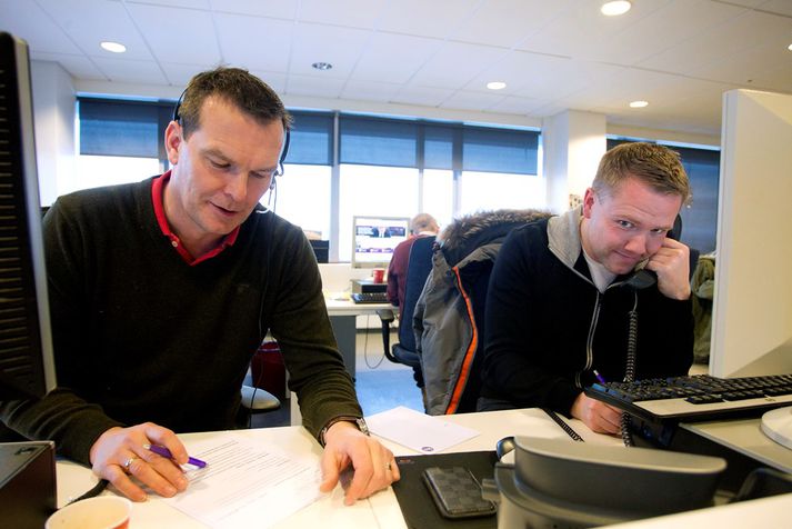 Logi Bergmann og Sindri Sindrason voru meðal þeirra