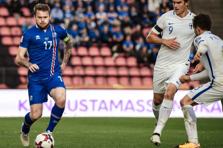 Aron Einar Gunnarsson.