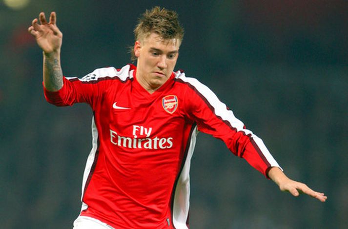Nicklas Bendtner, leikmaður Arsenal.