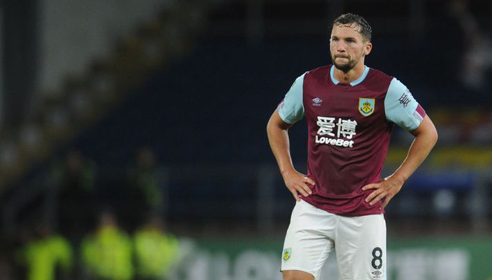 Drinkwater í leik með Burnley í Carabao-bikarnum.