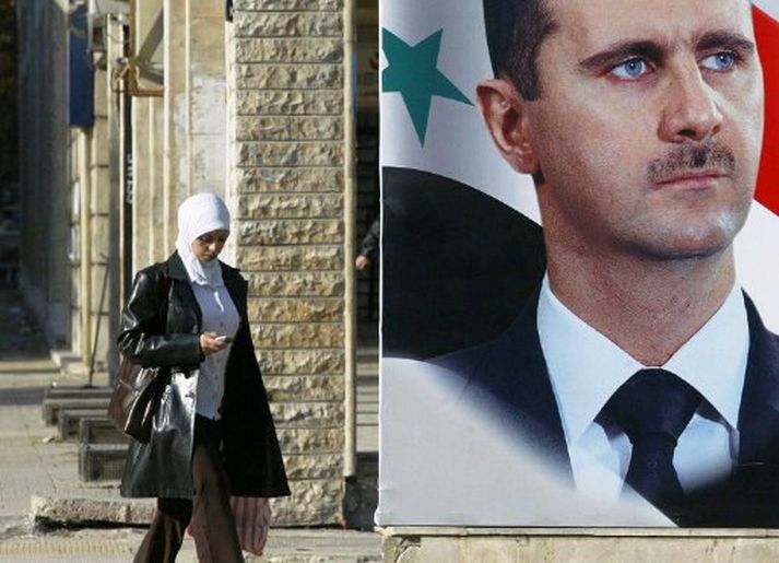 Assad hefur verið við völd í Sýrlandi frá árinu 2000. Faðir hans gengdi sama embætti í 29 ár.
