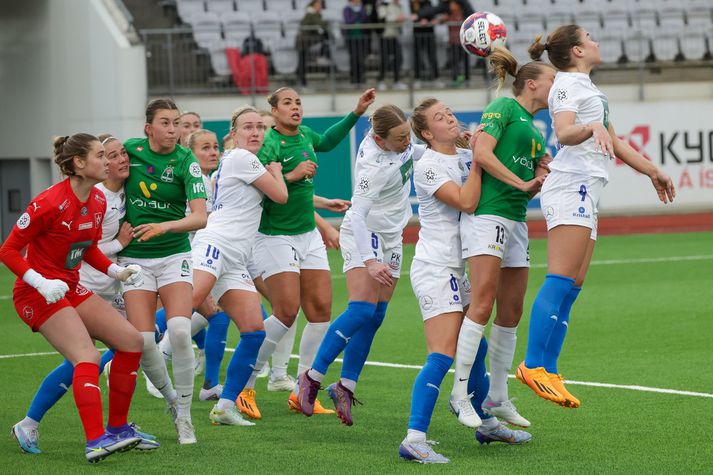 Breiðablik og Stjarnan skildu jöfn 1-1. Bæði lið voru gagnrýnd fyrir að vera of passív.