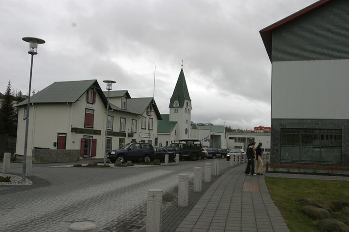 Strandgata í Hafnarfirði.