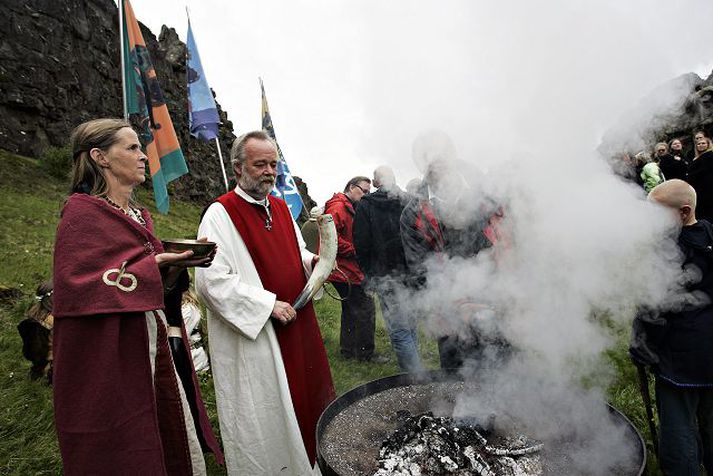 Ásatrúarmenn vonast til þess að bygging hofs komist á rekspöl á næstunni.  
Fréttablaðið/Daníel