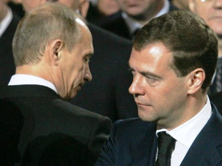 Dmítry Medvedev, forseti Rússlands.