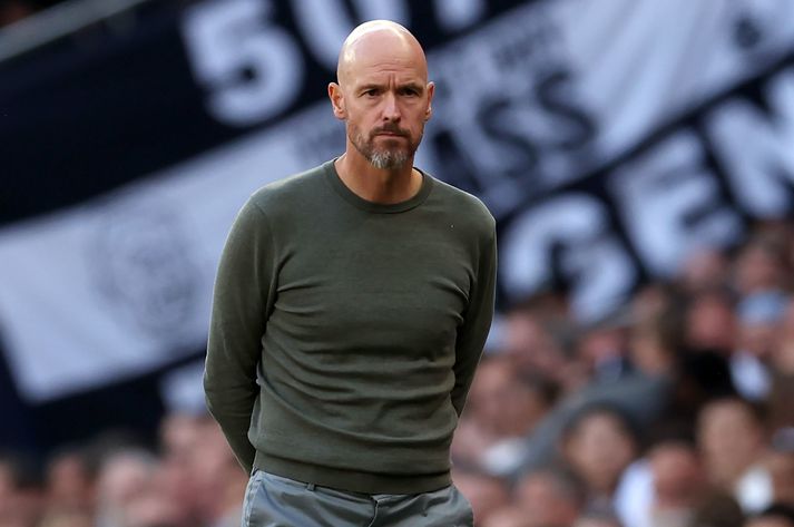 Ten Hag var heldur súr eftir leik.