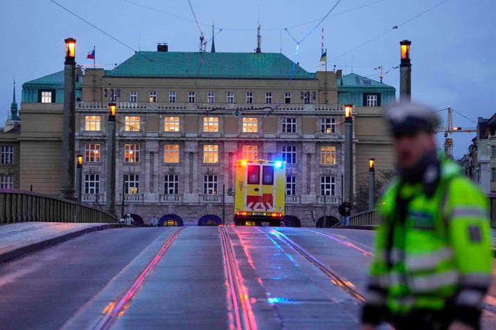 Árásin átti sér stað í miðborg Prag, höfuðborgar Tékklands.