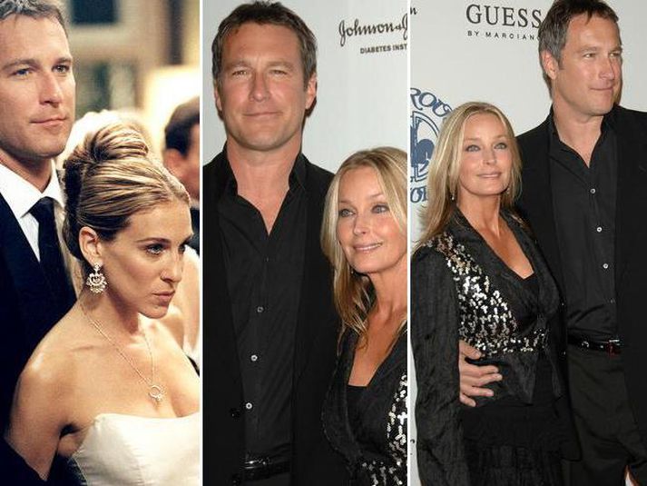 John hefur verið á föstu með leikkonunni Bo Derek, 53 ára, síðan árið 2002. Hún er líka barnlaus.