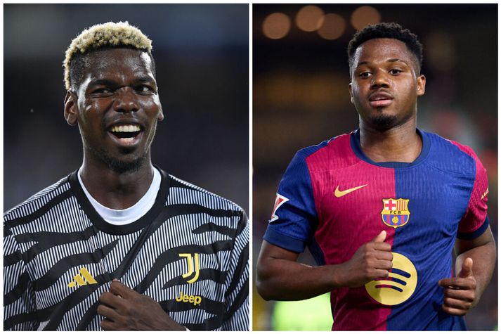 Paul Pogba og Ansu Fati eru við það að verða leikmenn AS Monaco.