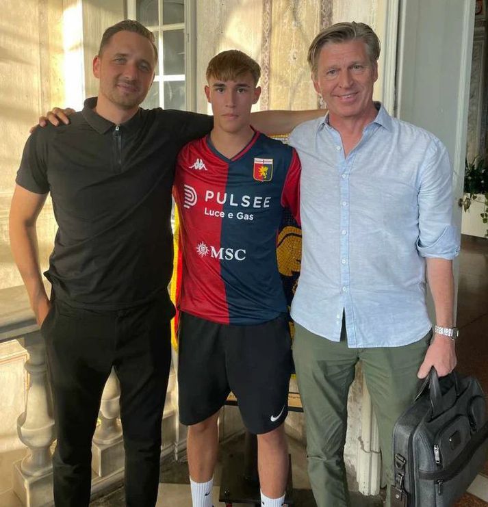 Ágúst Orri Þorsteinsson er orðinn leikmaður Genoa.