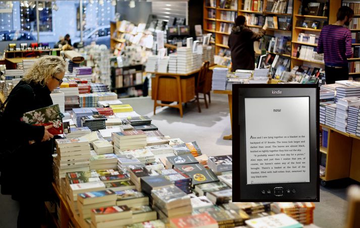 Nú er hægt að lesa rafbækur á íslensku með Kindle-lestölvu.