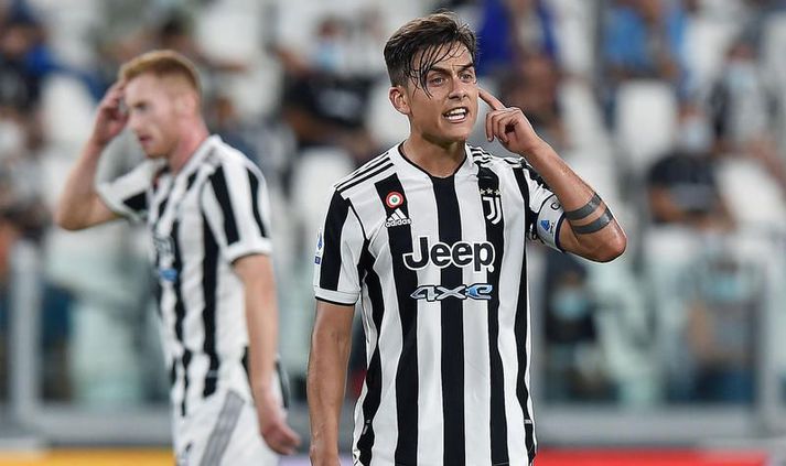 Dybala skoraði síðara mark Juventus í kvöld.