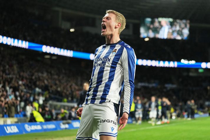 Orri Steinn Óskarsson er mættur aftur inn á fótboltavöllinn eftir krefjandi meiðsli og er strax farinn að skora mikilvæg mörk fyrir Real Sociedad