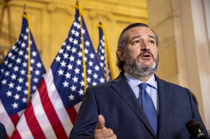 Öldungadeildarþingmaðurinn Ted Cruz segir gífurlega mikilvægt fyrir Repúblikana að gera fólki erfiðara að kjósa.