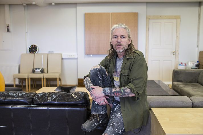Guðmundur Týr Þórarinnsson sem lengi var kallaður Mummi í Götusmiðjunni. Hann gerir upp málin í hlaðvarpsþætti Sölva Tryggvasonar.