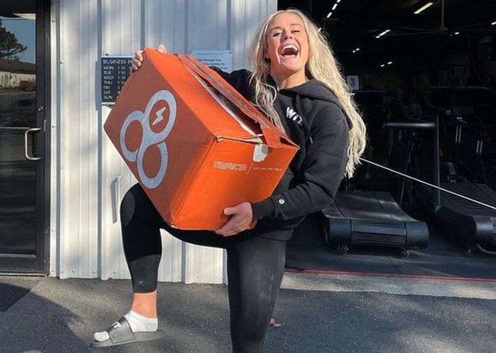 Sara Sigmundsdóttir var á uppleið allar vikurnar á The Open.