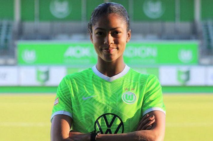 Sveindís Jane Jónsdóttir byrjar af krafti hjá þýska stórliðinu Wolfsburg.