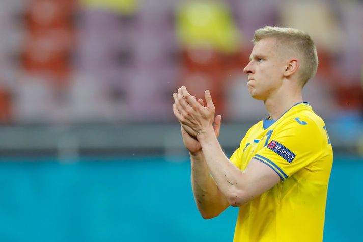 Oleksandr Zinchenko, leikmaður Manchester City, er lykilmaður í landsliði Úkraínu.