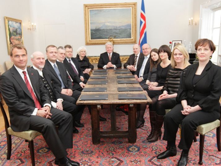 Ríkisráðsfundur á Bessastöðum 10. maí sl.