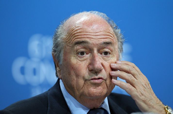 Sepp Blatter forseti FIFA hefur um nóg að hugsa