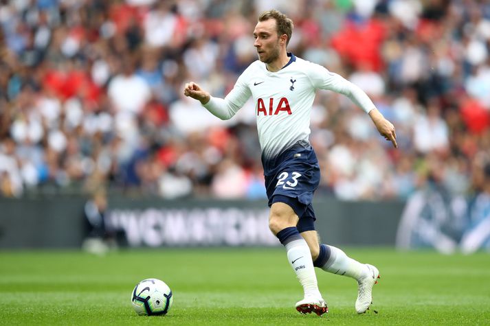 Eriksen í leik með Tottenham.