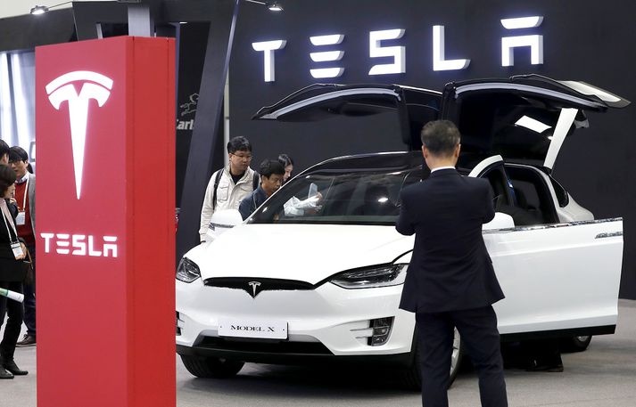 Tesla Model X er ein þriggja framleiðslugerða Tesla nú um stundir.