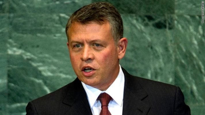 Abdullah, konungur Jórdaníu.