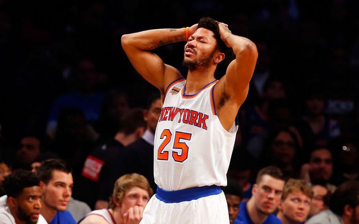 Rose kom til New York Knicks frá Chicago Bulls í sumar.