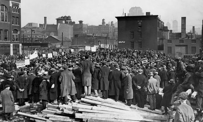 Kreppan mikla er almennt talin hafa hafist 29. október árið 1929.