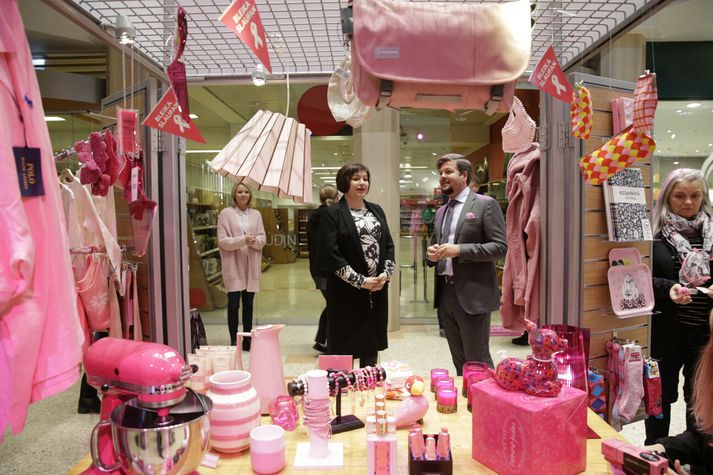 Eliza Reid forsetafrú í Kringlunni í dag