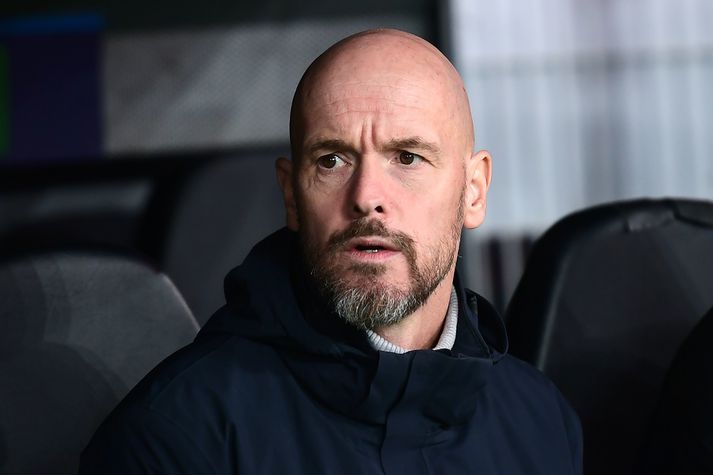 Erik Ten Hag er búinn að næla í þrjú gul spjöld á tímabilinu