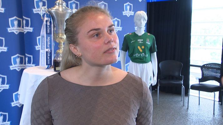 Agla er fyrirliði Blika og mjög reynslumikill leikmaður. 