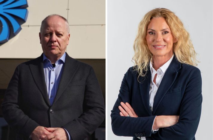 Stefán Eiríksson og Herdís Dröfn Fjeldsted.