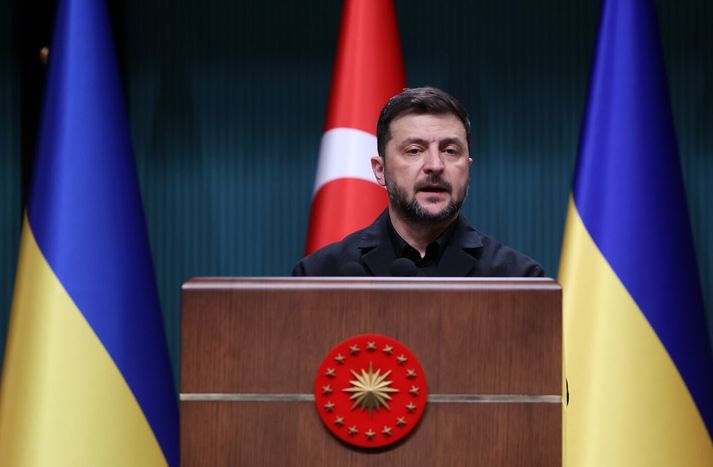 Vólódímír Selenskí, forseti Úkraínu.